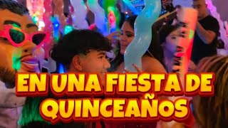 En una Fiesta de Quinceaños