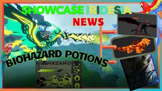 Iridesia Showcase || ☣️NEW BIOHAZARD potions☣️ NEW VOLCANO MOBS🌋 || Dragon Adventures (ROBLOX)