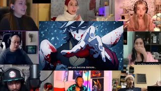 Demon Slayer : Kimetsu No Yaiba Season 2 Episode 11 Reaction Mashup | Anime Reaction Mashup