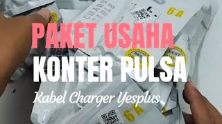 🛒👈 BELI DISINI | Kabel Charger Yesplus YS 854 Paket Usaha Konter Pulsa