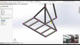 #Mentoria1​​ - SolidWorks Simulation - LINHA DE VIDA Vídeo 4 #solidworks​​​ #linhadevida