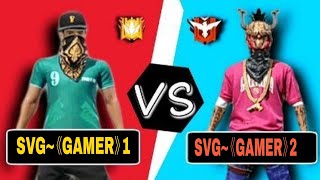 SVG~《GAMER》1 VS SVG~《GAMER》2 🔥||op headshot match 😈|| watch and support ❤️❤️