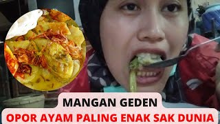 LONTONG OPOR PALING ENAK SAK DUNIA || lanjut mbunteli gedang