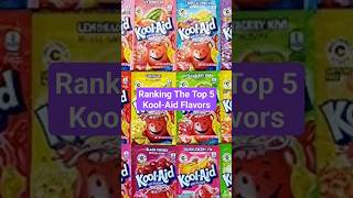 Ranking The Top 5 Kool-Aid Flavors #shorts #koolaid