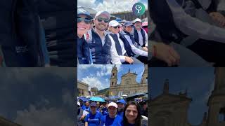 Celebración del Día de las Personas Mayores en la Plaza de Bolívar