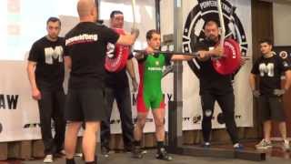 WPC Squat World Record Alexandre Brás 135,5 kg @ 56 kg