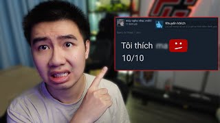 TÔI CÓ THỂ BỊ YOUTUBE BAN VÌ ĐỌC BÌNH LUẬN NÀY....