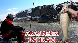 Aras Nehrinde Balık Avı - Fishing in the River