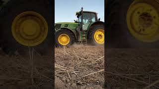 Сеем на тракторе John Deere 6195 + Vaderstad Rapid #трактор #сельхозтехника #сельскоехозяйство