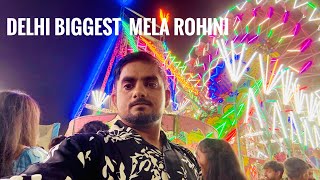 Delhi Biggest Mela 😍 !! Rohini Durga puja Mela