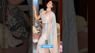 Choose Your Birthday Month and See Your Saree 💗 #shorts #shortsvideo #viral