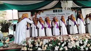 Semangat nya Ibu Muslimat Ancab Kedungwuni Kabupaten Pekalongan 💪💪💪 *lagu Kebangsaan*