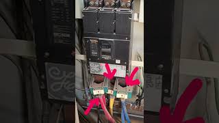 Ammeter or Ampermeter connected to transformer/main panel board #bernaztvvlog