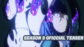 Mob Pyscho 100 Season 3  | Official Teaser