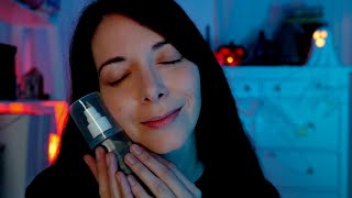 ASMR | unboxing de cremas SKINCARE para DORMIR