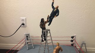 Brock Lesnar vs Roman Reigns ~ Custody of Paul Heyman (WWE Stop Motion)