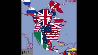 Evolucion de america del norte #countryballsedit #viralvideo #history #suscribete