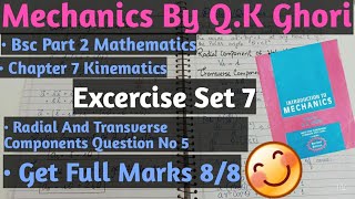 Radial and Transverse Components of Velocity and Acceleration Questions