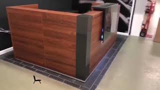 Tera Reception Desk by MDD Office Furniture