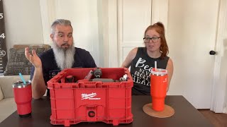 Tool Talk ( Episode 1;  What's In the Box or Bag )   Milwauke Tools PACKOUT VS HUSKY