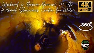 Skrót #jaskinie National Showcaves Centre for Wales w VR 360 2020 4K Gopro Fusion