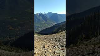 Took the old Honda ATC trike to a high elevation Old Gold Mine up the kicking horse river valley,,