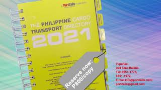 The Philippine Cargo Transport Directory 2021 is now available!