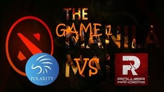 PowerRangers VS Polarity Manila Major Game 1