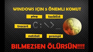 Windows İçin Öneml 5 Komut - Bilmezsen Ölürsün Komutları