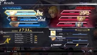 DISSIDIA FINAL FANTASY NT: Ramza Ranked