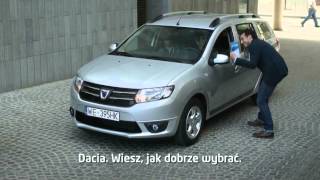 Reklama Dacia 2014 Wiesz jak dobrze wybrać