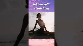 #Yoga Flow #Middle Split Stretching  #YouTube Shorts #Leg Stretching