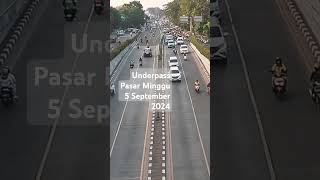 Underpass Pasar Minggu 5 September 2024