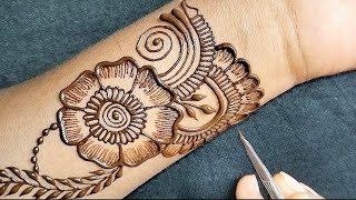 New Stylish ❤️ Mehndi Design||Simple And Easy😍 Mehndi Design||Arabic Mehndi Design For Front Hand