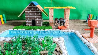 DIY Miniature Farm Diorama with Working Water Pump | Science Project Ideas | Mini DIY Farming