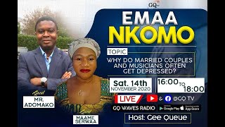 WHY DO MARRIED COUPLES & MUSICIANS OFTEN GET DEPRESSED ? - EMMA NKOMO  - 14-11-2020 #GQTV