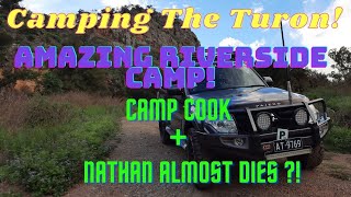 CAMPING BY THE TURON! Amazing Riverside Camp! + Camp Cook! |Turon  1/2