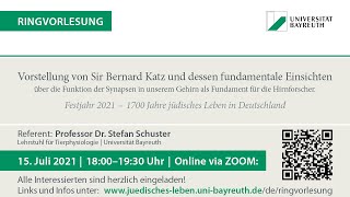 Sir Bernard Katz und dessen Einsichten über die Funktion der Synapsen in unserem Gehirn