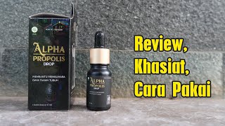 Review & Cara Minum Jamu Tetes Alpha Propolis Drop Original