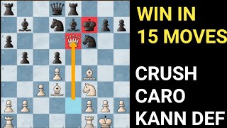 Gerschenkron vs Fischer 1935 Brilliant!! Checkmate in 15 Moves / Win Against Caro Kann Defense