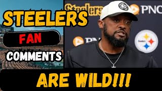 Reading WILD Steelers FAN Comments On youtube (Mike Tomlin Press conference)