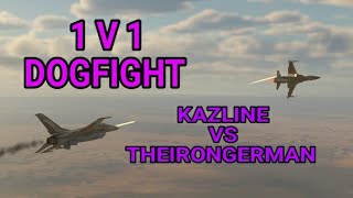 1v1 duel, Kfir and Netz vs F-5C | [Warthunder]