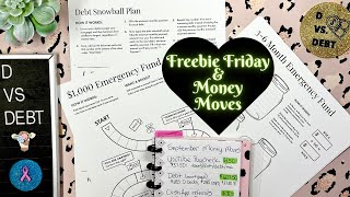 Freebie Friday printables, Money Moves, and #ODBJ shoutout