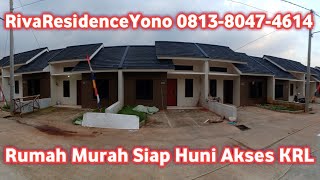 Rumah Murah Siap Huni Akses Stasiun KRL Bojonggede Riva Residence Tajur Halang