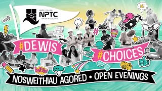 Open Evenings | Nosweithiau Agored