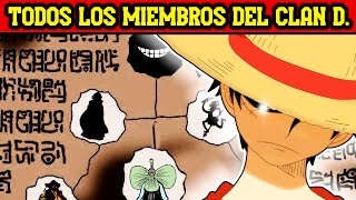 EL ARBOL GENEALÓGICO DE LA FAMILIA D. EXPLICADO | LA HISTORIA DEL CLAN DE LOS D - ONE PIECE (2024)