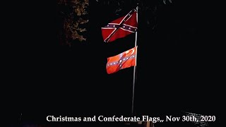 Confederate Flags and Christmas Lights, 2020