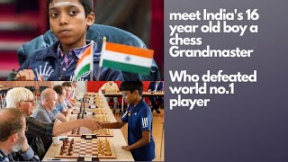 16 year old boy from Chennai is a chess Grandmaster II Praggnanandhaa R vs Magnus Carlsen