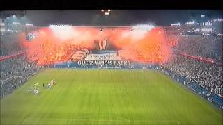 Pyro & Choreo - Legia vs. Dortmund (Legia Warsaw vs. Borussia Dortmund | 14/09/16)