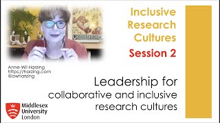 Inclusive research cultures 2: Leadership options